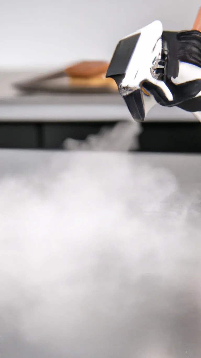 Disinfecting kitchen with antimicrobial solution